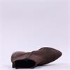 Paul Green Low Heel Pointed Chelsea Boot - Brown Suede